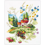 Magic Needle Zweigart Edition counted cross stitch kit "Summer day", 21x26cm, DI Model