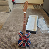 THE ROLLING STONESMiniature Guitar Replica Mini Electric Bass W/Display HOLDER Model