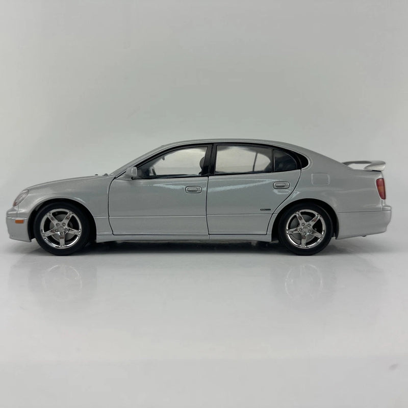 Autoart Toyota Aristo V300 1:18 Scale Diecast Model Silver Right Hand Drive Model