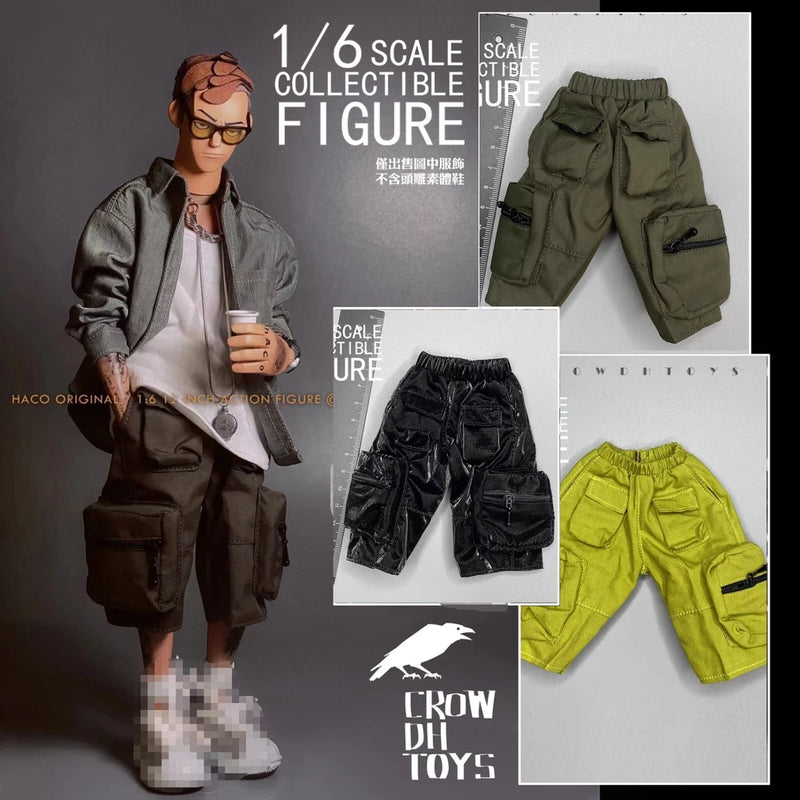 CROWDHTOYS 1/6 Scale Soldiers Large pocket shorts  trendy shorts Model For 12¡± Model