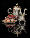 Andriana Make your own Hands Cross Stitch Kit K-42 Coffee for Two Model