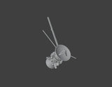 1/350/200 US Navy Cassini?Huygens Saturn Spacecraft Unpainted Unassembled Model