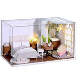 moin moin 1/32 Dollhouse Miniature DIY Kit Set - Fun Days/Hotel Modern Antique S Model
