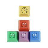 Mechkeeb OEM Profile Pac-man Five Dye PAC PBT Key caps Custom Sublimation key... Model