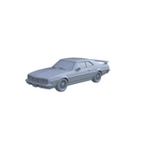 3D Printed Vintage Muscle Car Model Kit Unpainted DIY Multi Scale LYTA005 1/160 Model