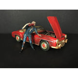 ZOMBIE MECHANIC FIGURINE III FOR 1/24 SCALE MODELS BY AMERICAN DIORAMA 38299 Model