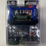 1987 Buick Grand National Turbocharged M2 Machines Model Kit 1/64 Green Custom Model