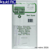 Evergreen Scale Models 9002 Styrene Sheet Odds and ends 8 oz shape assortment Model