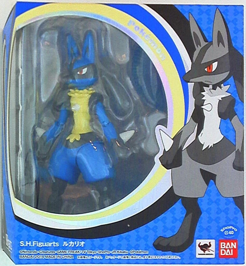S.H.Figuarts Lucario Pokemon Action Figure Bandai Tamashii Nations Japan Used JP Model