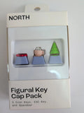 Assorted Key Caps  By NORTH Model