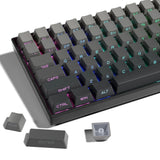 136 Key Side Printed PBT Keycaps OEM Shine Through Set for Cherry MX Keyboards Model