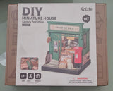 rolife diy miniature house  DS037   CENTURY POST OFFICE  NEW shrinkwrap tears Model
