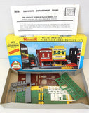AHM Village Blacksmith Ho Scale Building Kit #5872 Unassembled Open Box Model