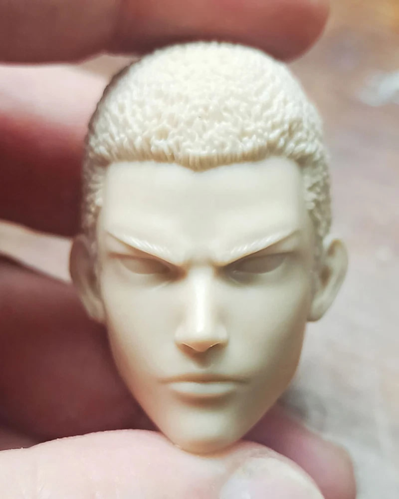 1/6 Scale Unpainted Gal Gadot Face Head Carving Sculpt Model Toys Model