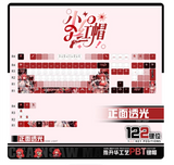 NIKKE: The Goddess of Victory Red Hood PBT Keycap 122pcs Set for Keyboard Anime Model