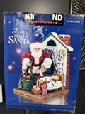 Kirkland Santa Claus Night Before Christmas Scene Holiday Display Figurine Model