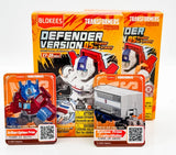 Blokees Transformers Defender Vol. 05 Model Kit - Optimus and Trailer Set of 2! Model