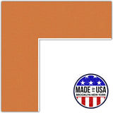 ArtToFrames Custom Orange Octoberfest Picture Photo Frame Mat Matting Board LG Model