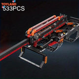 533PCS Hot Bayonet Model Building Blocks Mechanical Sword Assembly Bricks Gifts Model