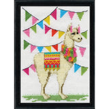 Design Works counted cross stitch kit "Llama", 13x18cm Model