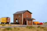 Laser Cut N Scale Building KIT Burton Station (Version 2) Model