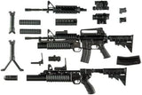 New TOMYTEC 1/12 Little Armory LA100 M4A1 & M203 TYPE 2.0 Plastic Model Kit Model