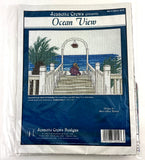 Jeanette Crews Cross Stitch Kit Ocean View from Deck 12813-10-K Model