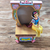 Disney Snow White Heart Frame Figurine Decorative Display with Heart Opening Model