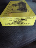 Fine Scale Miniatures BAILEY'S PRODUCE CO New UNOPENED Kit     efpcrqlo Model