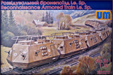 Reconnaissance Armored Train LE.SP WW II UM 261 Plastic Kit 1/72 Unimodel 261 Model