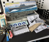 Revell 1/485 U.S.S. Yorktown Aircraft Carrier Model Ship Kit #85-3017  *Read Model