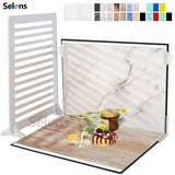 12Pcs Photography Background Paper Photo Prop Backdrop Board For Small Product Model