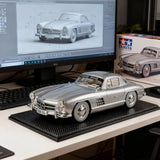 1:18 Mercedes Benz 300SL Classic Sports Vehicle Alloy Metal Diecast Model Car Si Model