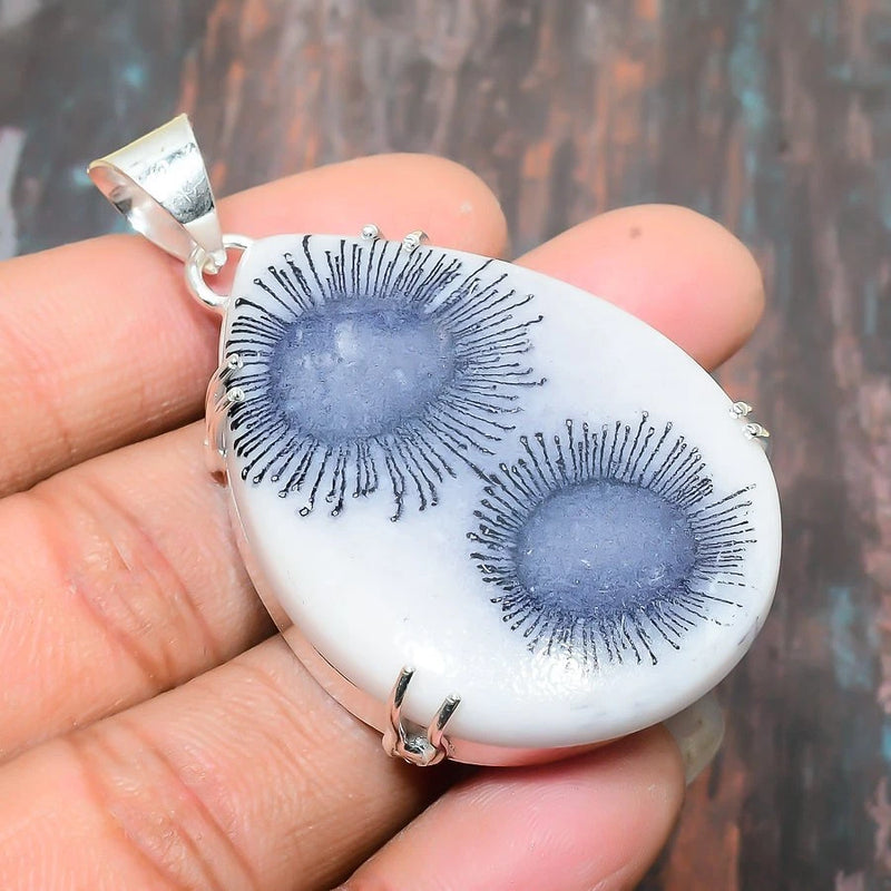 Designer Super Quartz Gemstone Handmade 925 Sterling Silver Jewelry Pendant Charms