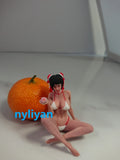 1/18 1/16 1/12 Miniatures Sitting Underpants Girl Scene Figures Model For Cars Model