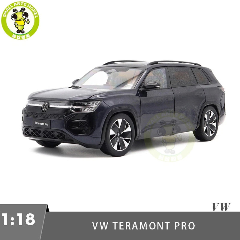 1/18 VW Volkswagen Teramont Pro Purple Diecast Model Car Gifts For Friends Model