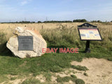 PHOTO  SITE OF FORMER CRAMLINGTON AIRFIELD PLAQUE AND INFORMATION BOARD AT THE S Model