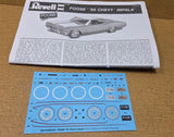 1965 Chevy Impala  DECALS & INSTRUCTIONS 1/25 Scale Revell  NEW Model Kit  PARTS Model
