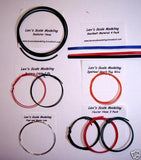 LEX'S SCALE MODELING Model Detailing Kit. Hose, Fuel Line, Seat Belt, More! Model
