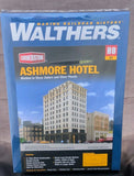 Brand New in the Box Walthers Cornerstone Ashmore Hotel HO Kit 933-3764 Model