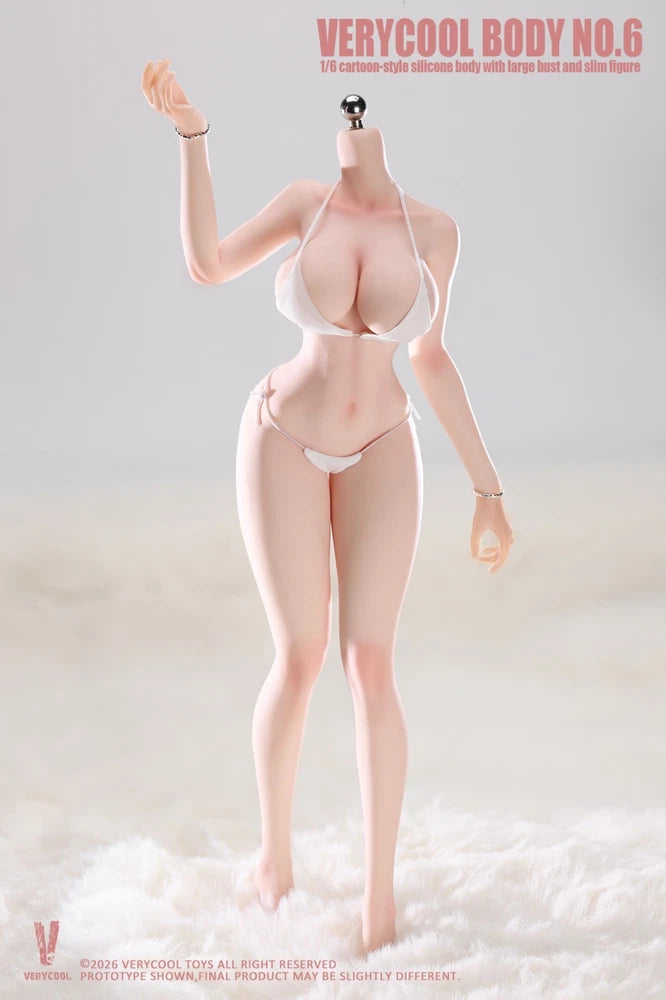 Presale VERYCOOL VCD-06 1/6 Female Fullness Narrow Shoulder Flexible Figure Body Model