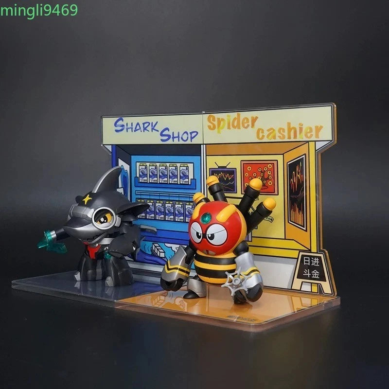 B-Robo Kabutack Assembly Model Sharkler Spidon Cute Japanese Tokusatsu Robot Model