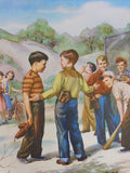 Inviting A New Boy to Play Shaffer Song Pic 8 Sunday School Story Board 10x14 Model