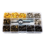Leathercraft Tool 100 Set Segma Button Snaps Leather Fastener and Setter Kit Model