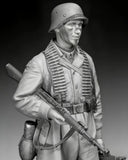 1/16 Resin Figure Ammo Carrier 12 SS Panzer Division "HJ" (2 heads) Unpainted Model