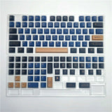 GMK Blue Samurai PBT 129keys Keycaps Set For Cherry MX Mechanical Keyboard Model