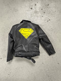 PB-MF-SUPB: 1/12 Faux Leather Jacket for McFarlane Superboy, 6" muscular body Model