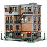 Friends Big Bang Apartment MOC Bricks Parts TV Show Sitcom Modular Building Kit Model