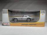 Maisto 1:18 Mercedes Benz 300 SLR 'Uhlenhaut' Coupe Premiere Edition Model Car Model