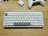 MAC White Theme Keycaps  XDA profile 124pc/set  Dye-sub for Cherry MX Model